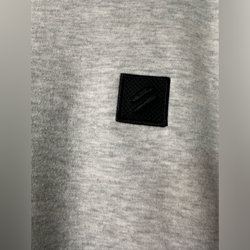 Superdry Code Tech Crew Sweatshirt Light Grey Sz L - image 7